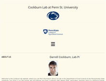 Tablet Screenshot of darrellcockburn.com